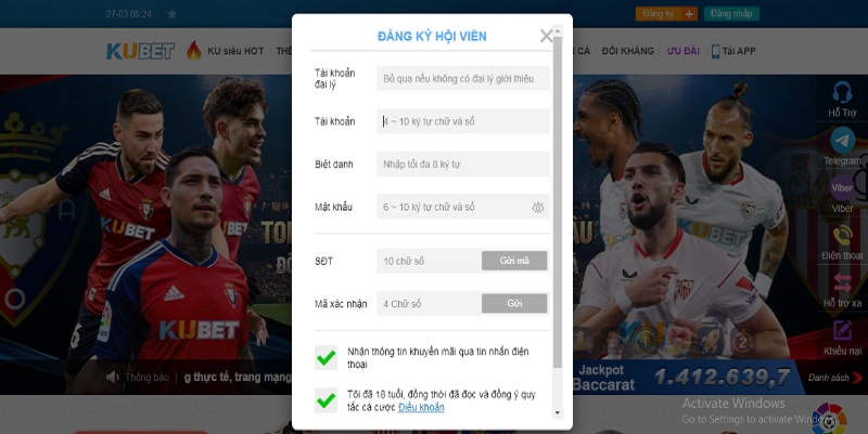 Bật mí chi tiết các bước tham gia đăng ký Kubet77